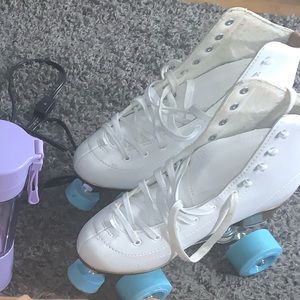 white skates